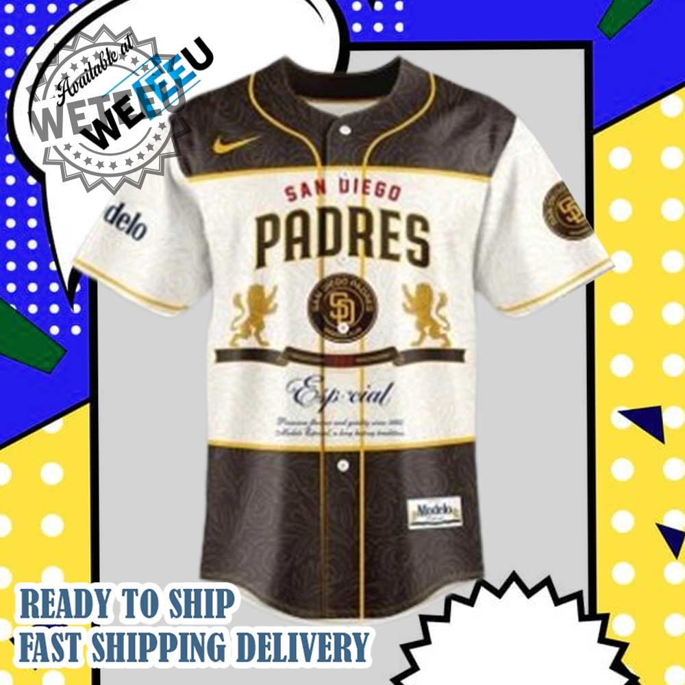 San Diego Padres X Modelo 2025 Limited Baseball Jersey 5 San Diego Padres x Modelo 2025 Limited Baseball Jersey