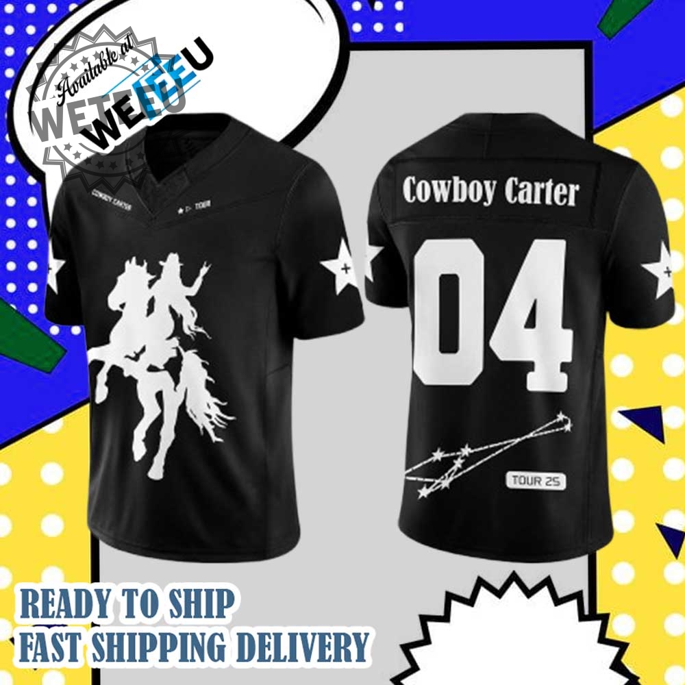 "Top 2025 MLB & NBA Team Jerseys: Yankees, Dodgers, Padres, More!" 9 Cowboy Carter Tour 25 Beyoncé Jersey Black Number 04 Apparel