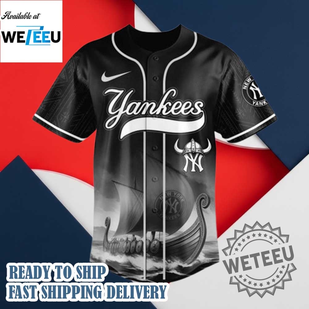 New York Yankees X Viking Yankees 2025 Baseball Jersey 5 New York Yankees x Viking Yankees 2025 Baseball Jersey