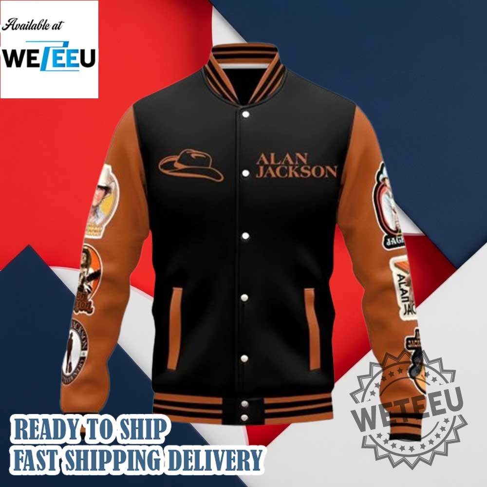 Alan Jackson Last Call One More For The Road Baseball Jacket 4 Alan Jackson Last Call One More For The Road Baseball Jacket