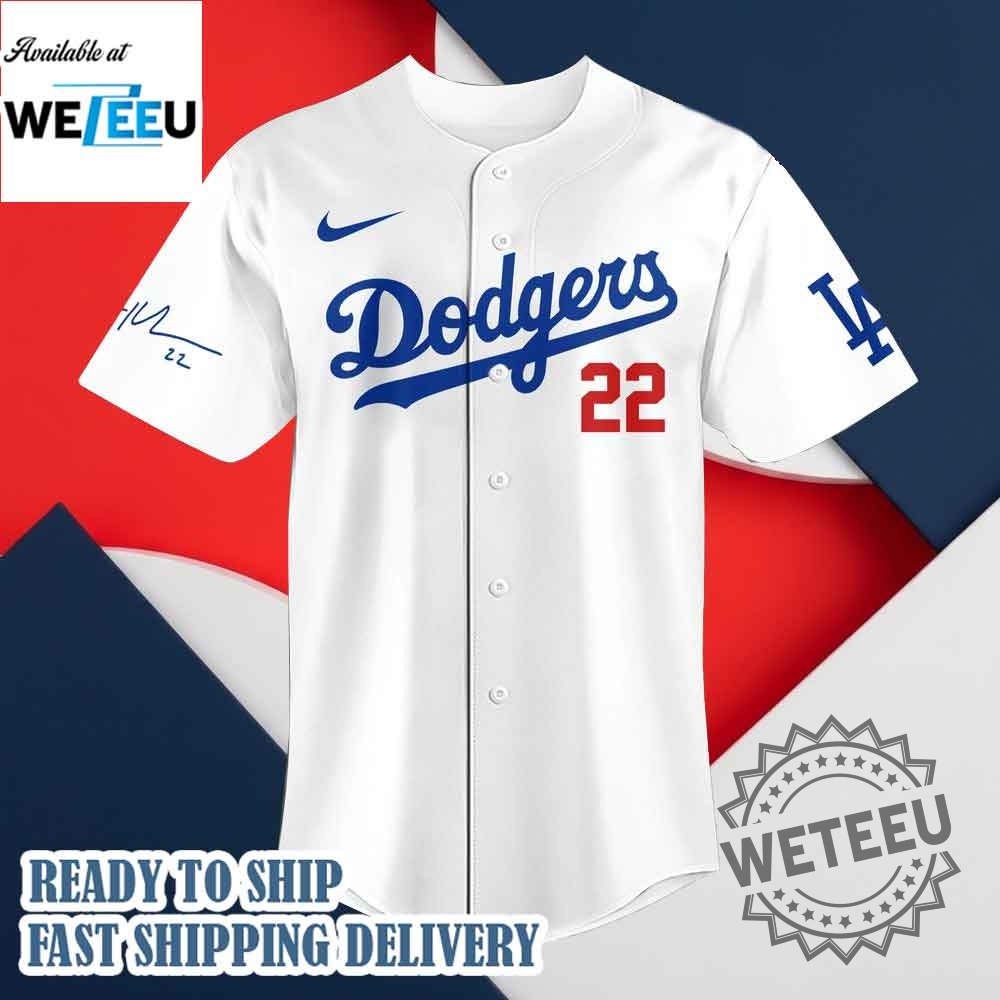 Los Angeles Dodgers X Clayton Kershaw 3000 Strikeouts Baseball Jersey 4 Los Angeles Dodgers x Clayton Kershaw 3000 Strikeouts Baseball Jersey