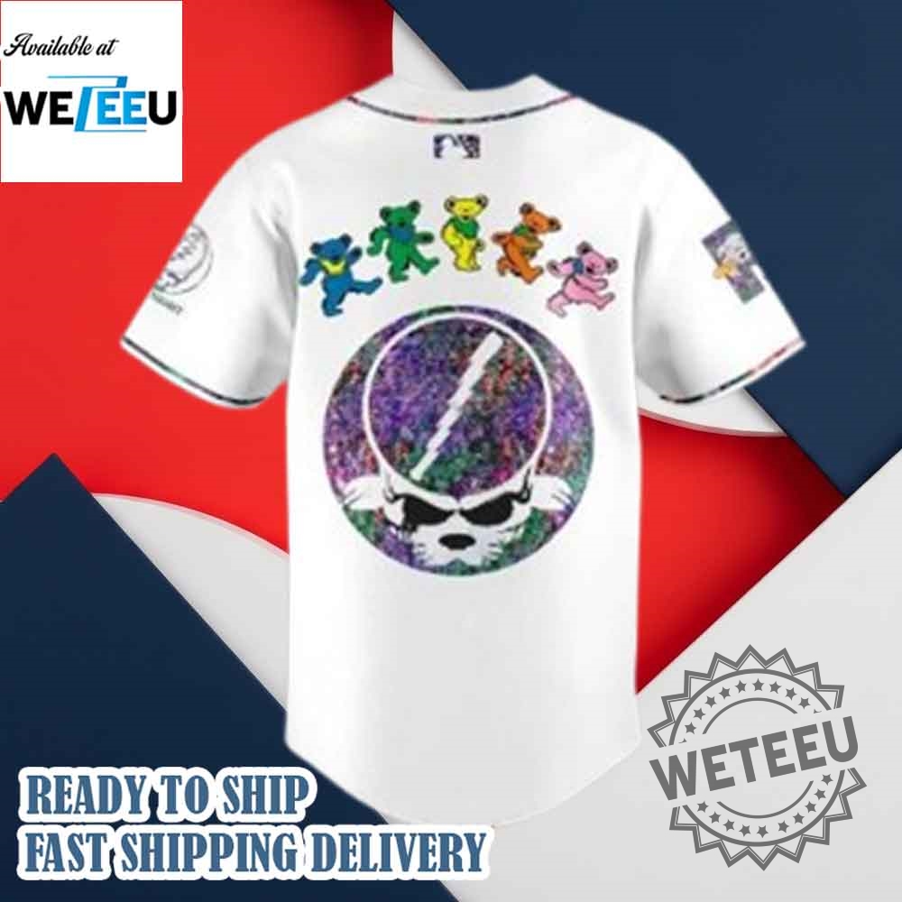 Portland Sea Dogs Grateful Dead Night Jersey 3 Portland Sea Dogs Grateful Dead Night Jersey