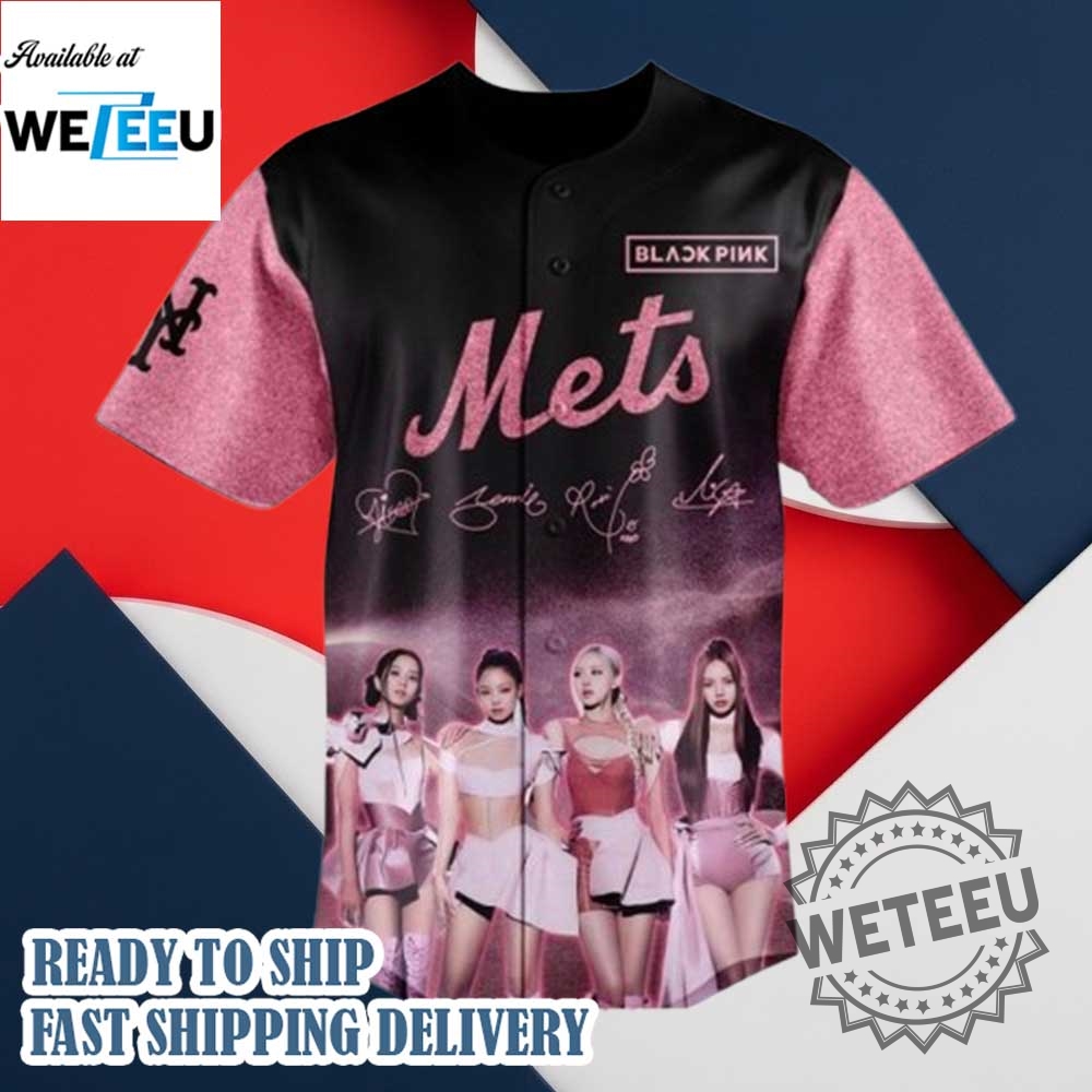 2025 New York Mets X Blackpink Jersey 4 2025 New York Mets x Blackpink Jersey