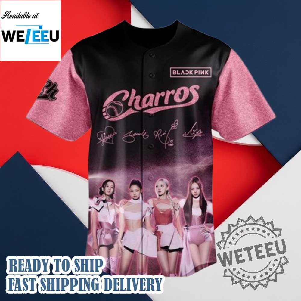 2025 Charros De Jalisco X Blackpink Jersey 4 2025 Charros de Jalisco x Blackpink Jersey