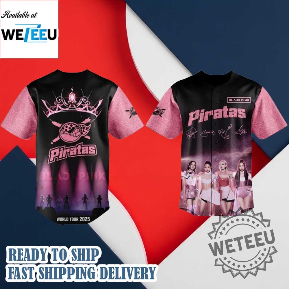 "Top 2025 Blackpink Baseball Jerseys: Astros to Charros Collabs" 7 2025 Piratas De Campeche X Blackpink Jersey
