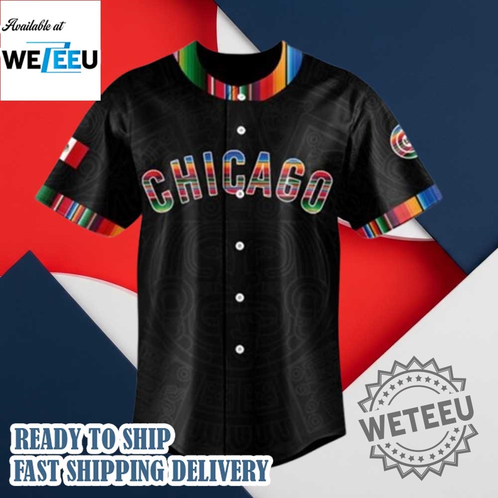 Chicago Cubs Mexican Heritage Night 2025 Baseball Jersey 5 Chicago Cubs Mexican Heritage Night 2025 Baseball Jersey