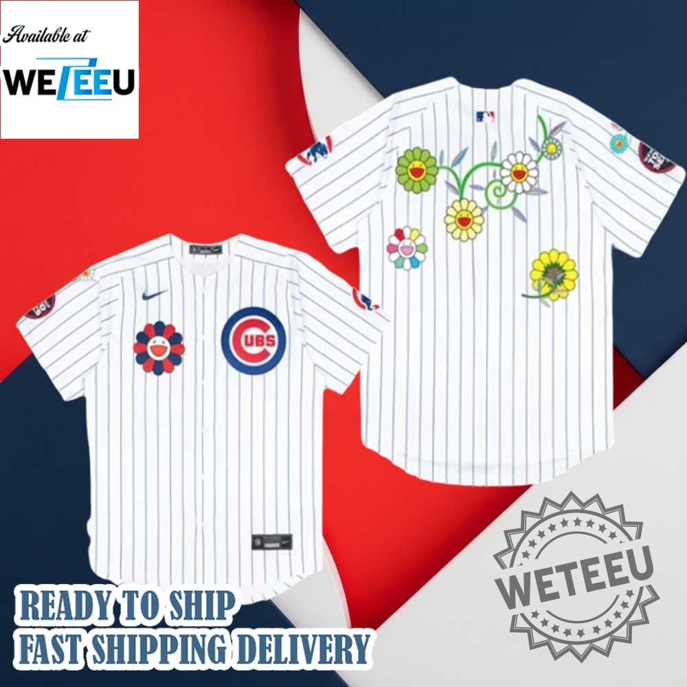 "Top 2025 Blackpink Baseball Jerseys: Astros to Charros Collabs" 11 Nike X Takashi Murakami X Mlb World Tour Tokyo Series 2025 Cubs Home Jersey