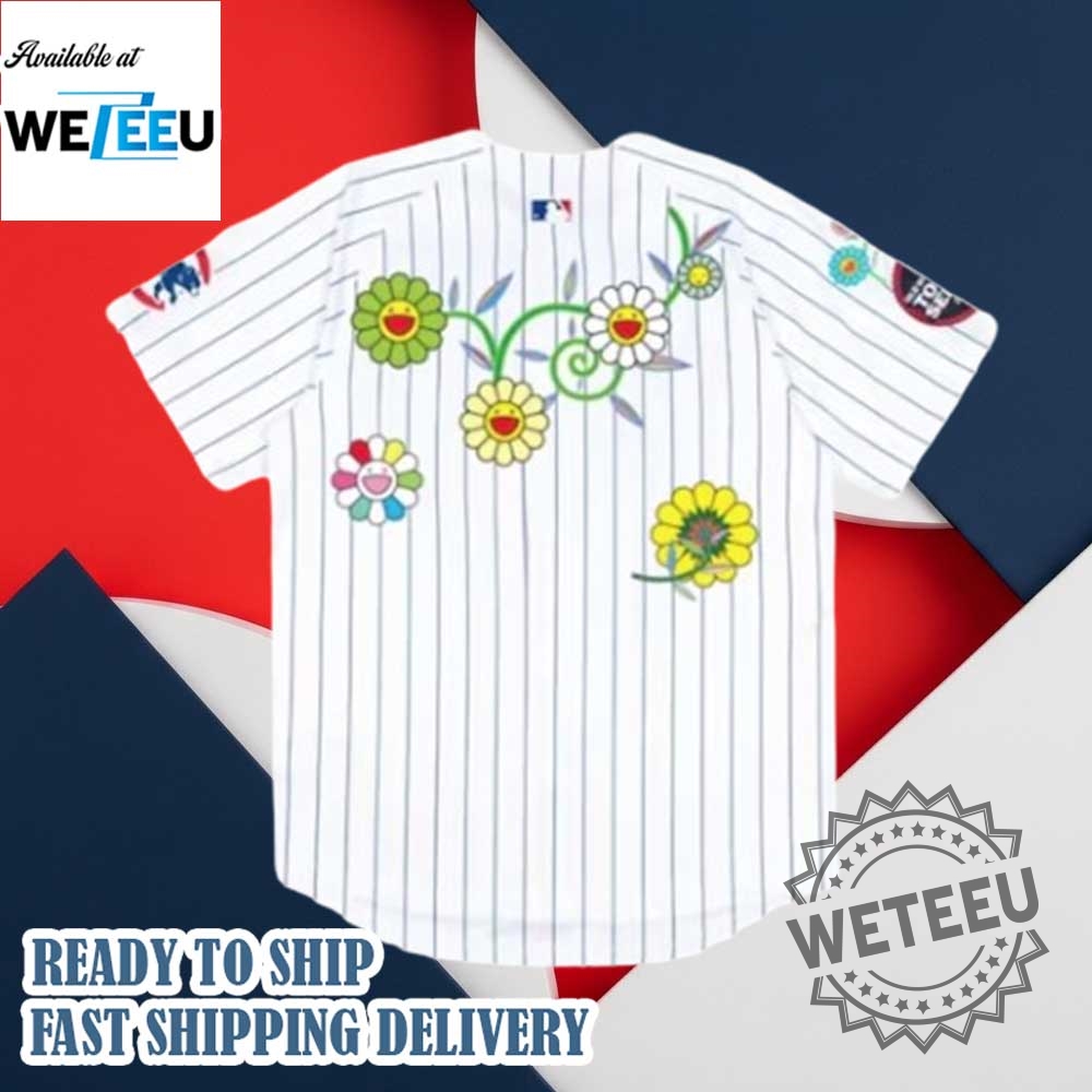Nike X Takashi Murakami X Mlb World Tour Tokyo Series 2025 Cubs Home Jersey 5 Nike x Takashi Murakami x MLB World Tour Tokyo Series 2025 Cubs Home Jersey