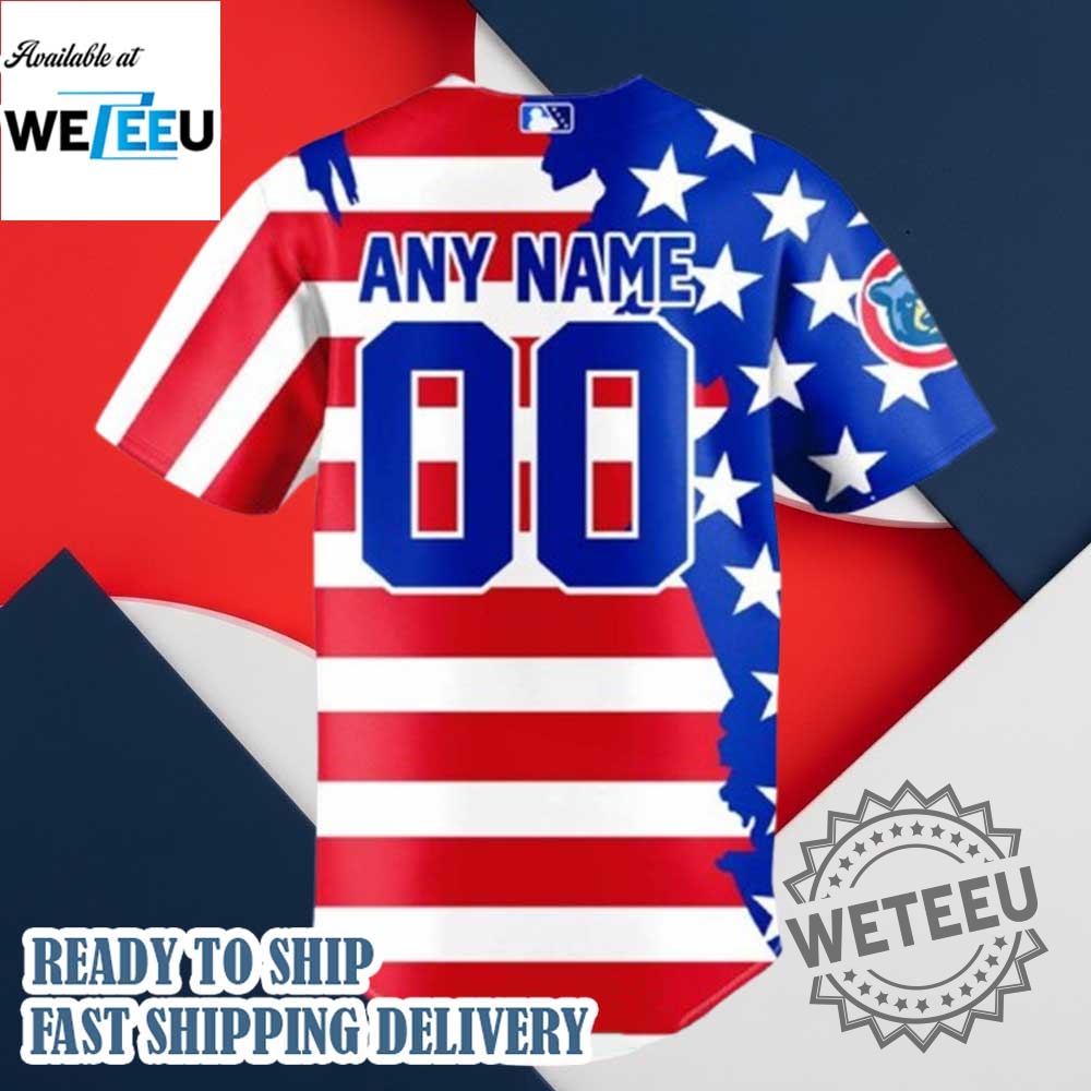 Knoxville Smokies Independence Day 2025 Special New Baseball Jersey 5 Knoxville Smokies Independence Day 2025 Special New Baseball Jersey