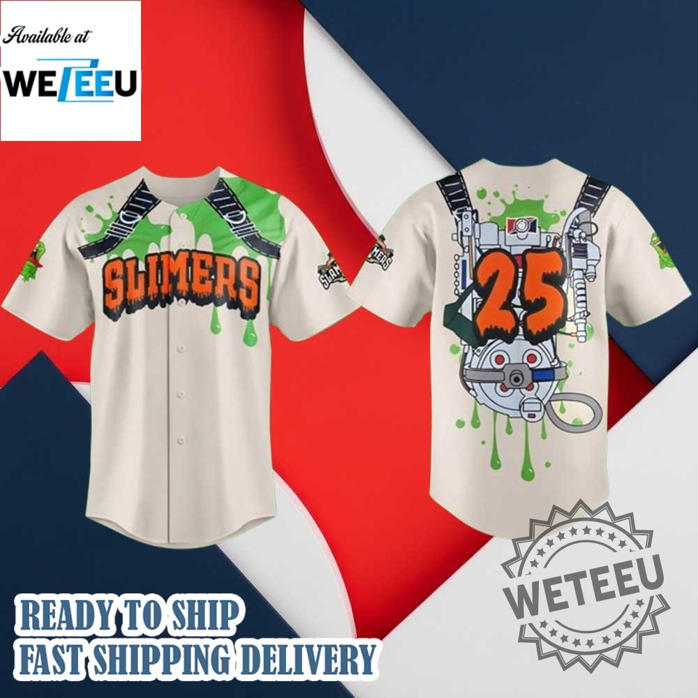 Joliet Slammers Slimers Special New 2025 Custom Baseball Jersey