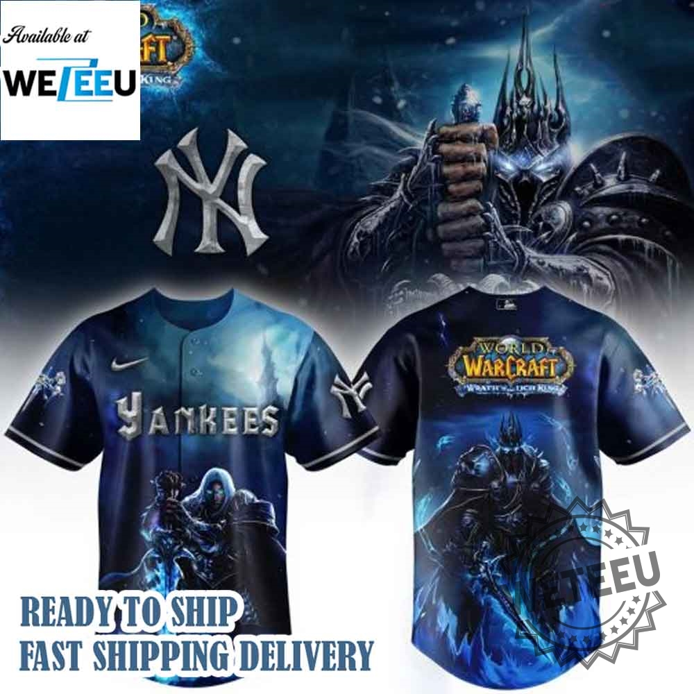 Ny Yankees X World Of Warcraft 2025 Limited Baseball Jersey 4 NY Yankees x World Of Warcraft 2025 Limited Baseball Jersey