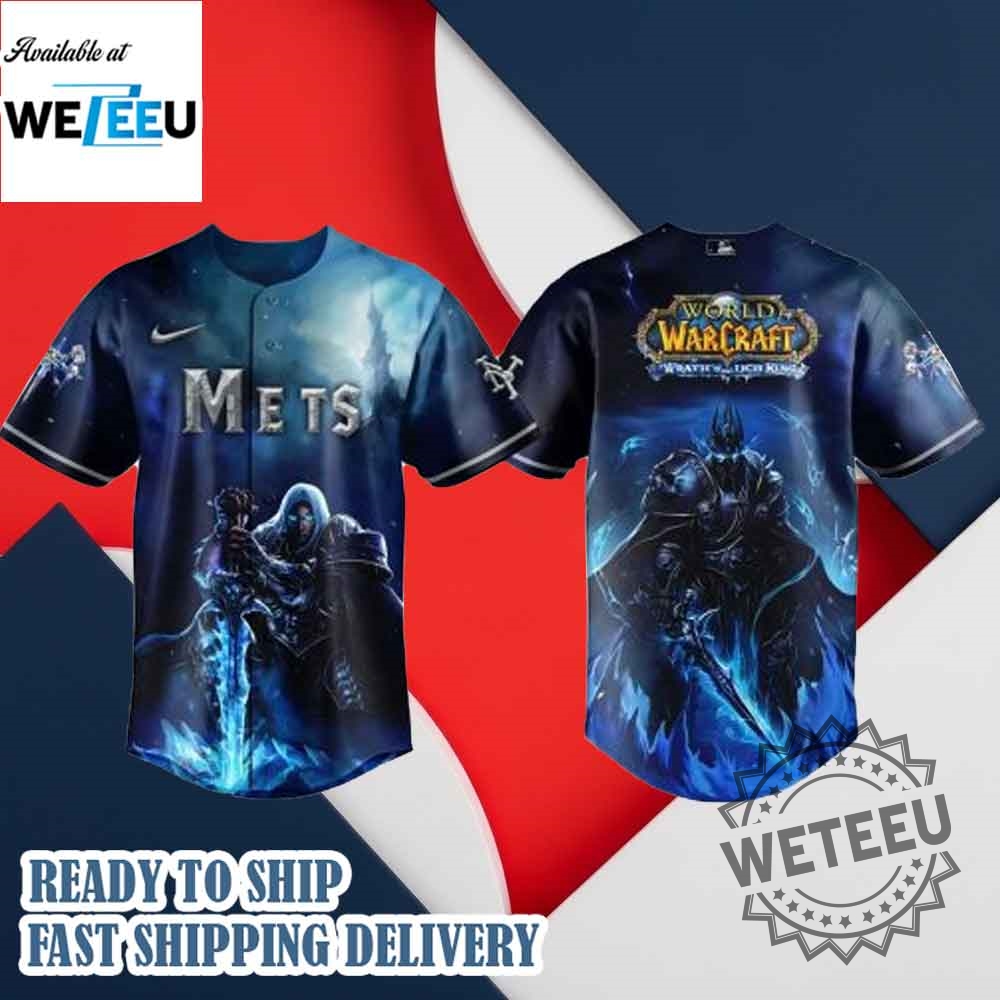"Top 2025 Must-Have Band and Game Crossover Baseball Jerseys" 7 La Mets X World Of Warcraft 2025 Limited Baseball Jersey