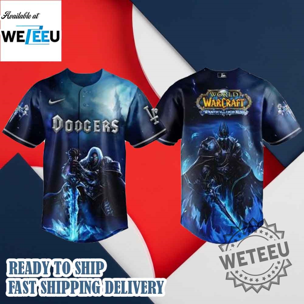 "Top 2025 Must-Have Band and Game Crossover Baseball Jerseys" 9 La Dodgers X World Of Warcraft 2025 Limited Baseball Jersey
