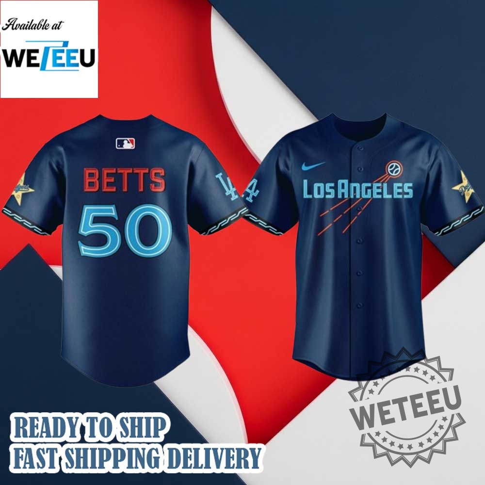 "Top 2025 Comic-Inspired Baseball Jerseys: Dodgers, Giants, Mariners & More!" 4 Los Angeles Dodgers 2025 New City Connect Personalized Baseball Jersey