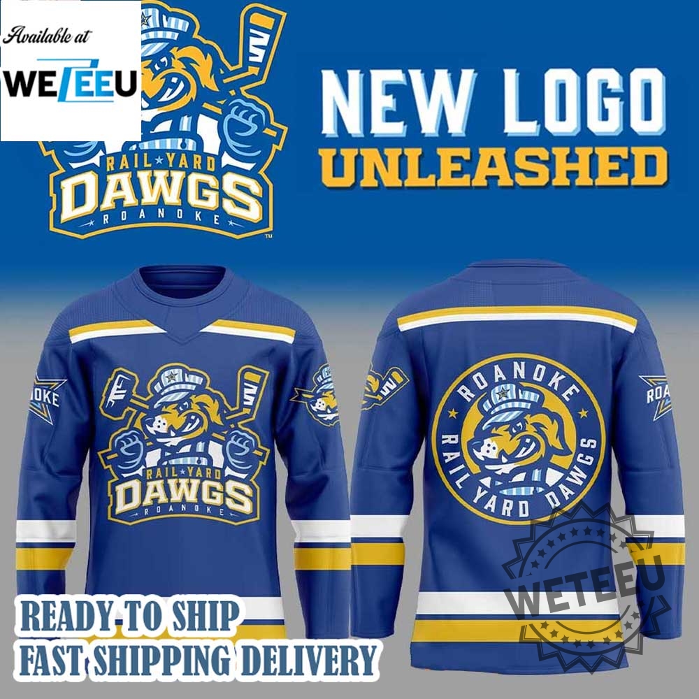 "Top 2025 Comic-Inspired Baseball Jerseys: Dodgers, Giants, Mariners & More!" 5 Roanoke Rail Yard Dawgs 10Th Anniversary Season Hockey Jersey