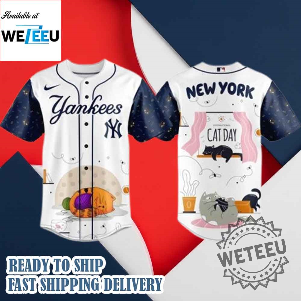 New York Yankees X International Cat Day 2025 Limited Baseball Jersey