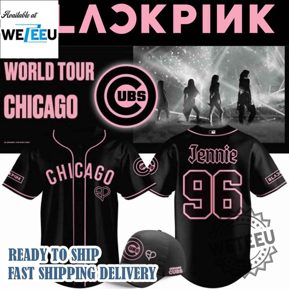 "Must-Have Baseball Jerseys: Captain America and Zach Bryan Collaboration" 7 Chicago Cubs X Blackpink 2025 World Tour Personalized Baseball Jersey