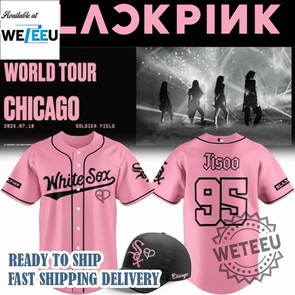 Chicago White Sox X Blackpink 2025 World Tour Personalized Limited Baseball Jersey 5 Chicago White Sox x Blackpink 2025 World Tour Personalized Limited Baseball Jersey