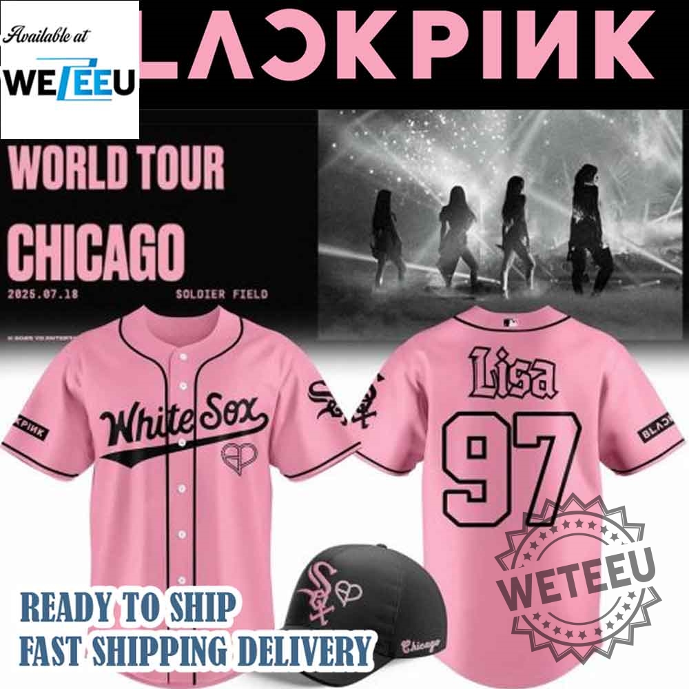 Chicago White Sox X Blackpink 2025 World Tour Personalized Limited Baseball Jersey 6 Chicago White Sox x Blackpink 2025 World Tour Personalized Limited Baseball Jersey