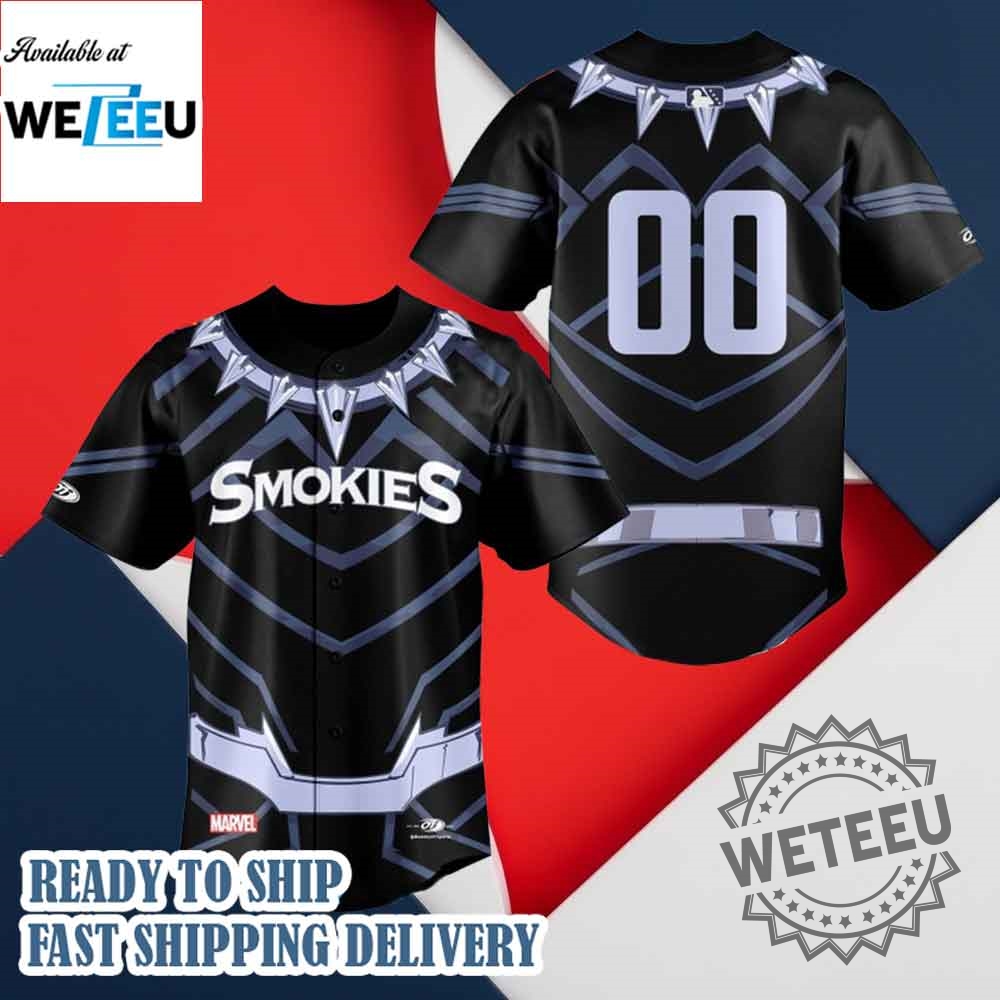 "Top 5 Must-Have Godzilla 2025 and Graffiti MLB Baseball Jerseys" 8 Knoxville Smokies X Marvel Super Hero Night 2025 Baseball Jersey