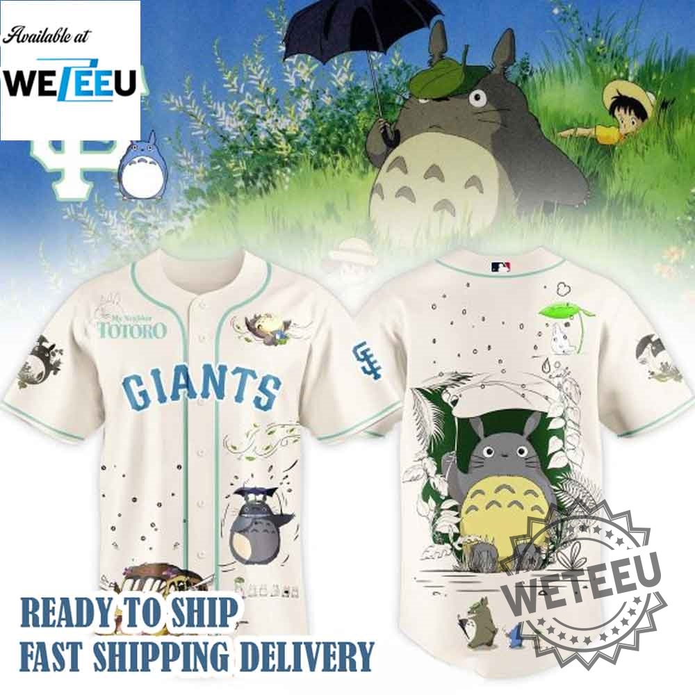 San Francisco Giants X Studio Ghibli 2025 Baseball Jersey 7 San Francisco Giants x Studio Ghibli 2025 Baseball Jersey