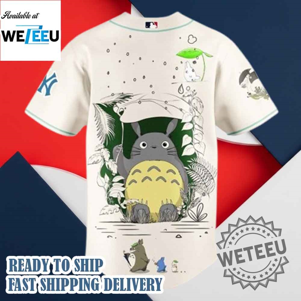 New York Yankees X Studio Ghibli 2025 Baseball Jersey 7 New York Yankees x Studio Ghibli 2025 Baseball Jersey