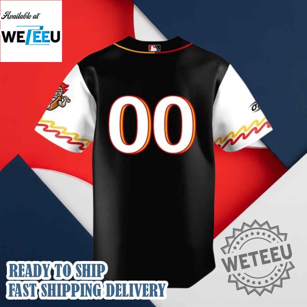 Rochester Red Wings White Hots August 20 Custom Number Baseball Jersey 4 Rochester Red Wings White Hots August 20 Custom Number Baseball Jersey