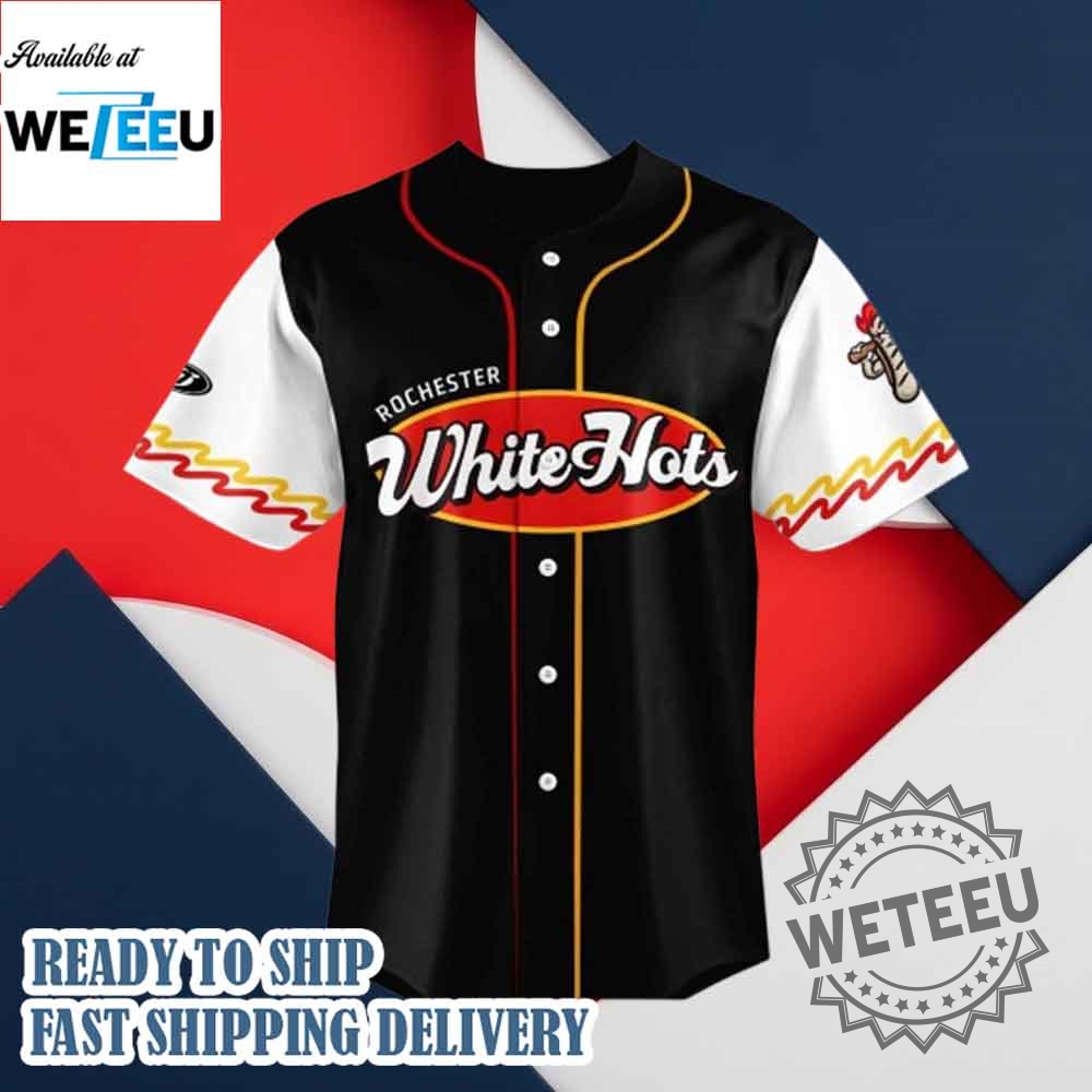 Rochester Red Wings White Hots August 20 Custom Number Baseball Jersey 5 Rochester Red Wings White Hots August 20 Custom Number Baseball Jersey