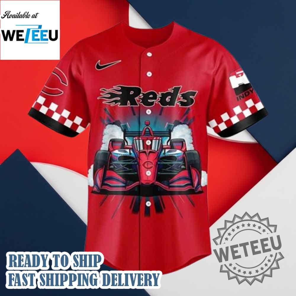 Cincinnati Reds X F1 Indycar 2025 Jersey 5 Cincinnati Reds x F1 IndyCar 2025 Jersey