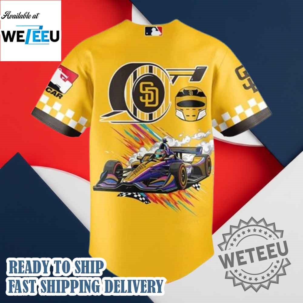 San Diego Padres X F1 Indycar 2025 Jersey 5 San Diego Padres x F1 IndyCar 2025 Jersey