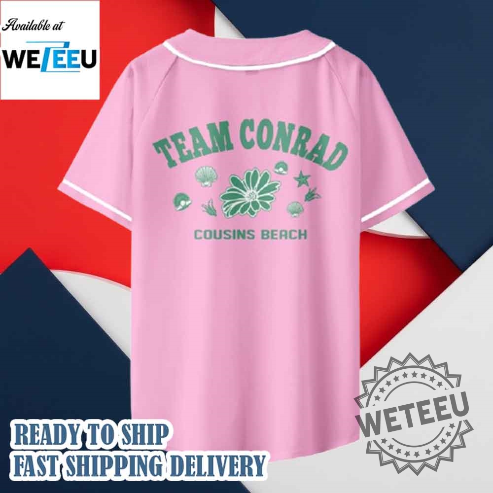 The Summer I Turned Pretty Cousins Beach Team Conrad Baseball Jersey 4 The Summer I Turned Pretty Cousins Beach Team Conrad Baseball Jersey