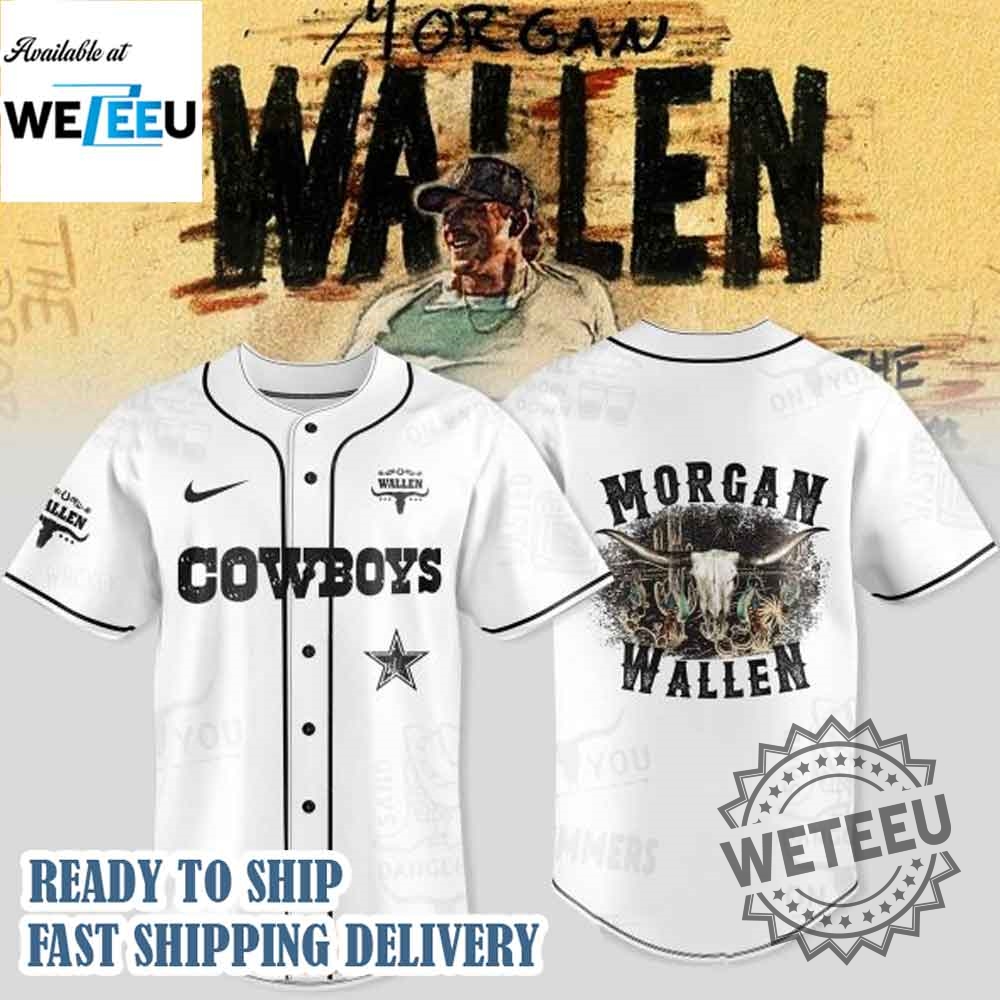 Dallas Cowboys X Morgan Wallen Im The Problem Tour 2025 Jersey