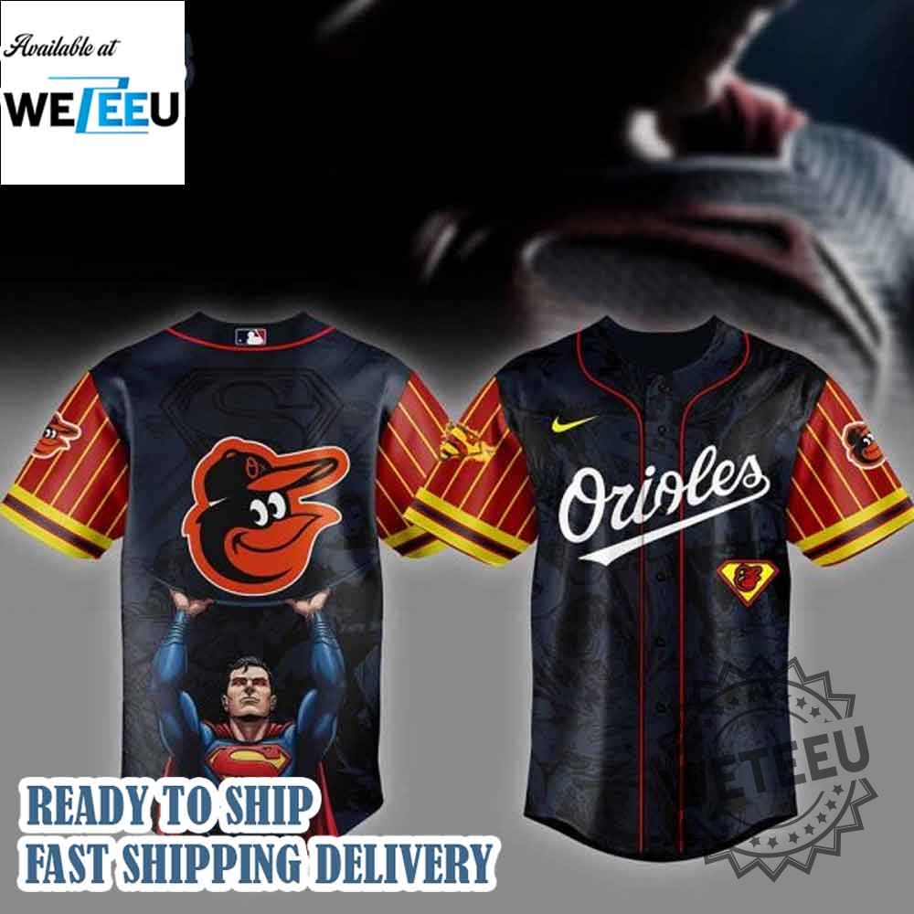 "Top 5 Must-Have Custom Jerseys for Baseball and Basketball Fans" 4 Baltimore Orioles Mlb X Superman Baseball Jersey