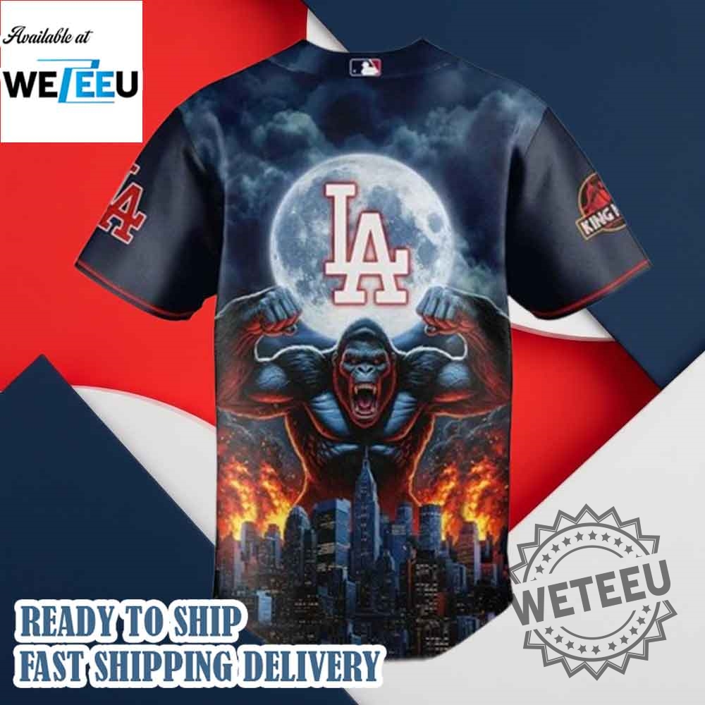 Los Angeles Dodgers King Kong 2025 Jersey 4 Los Angeles Dodgers King Kong 2025 Jersey
