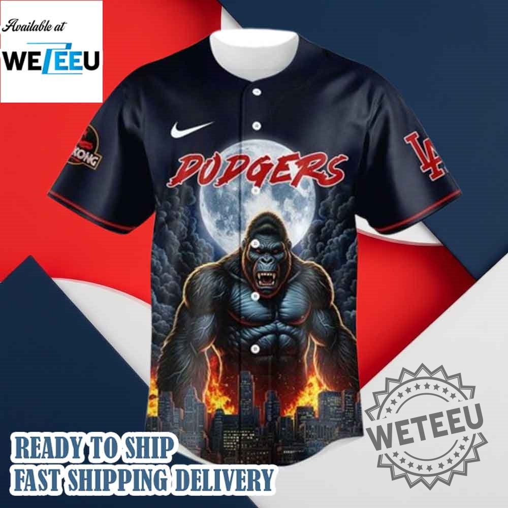 Los Angeles Dodgers King Kong 2025 Jersey 5 Los Angeles Dodgers King Kong 2025 Jersey