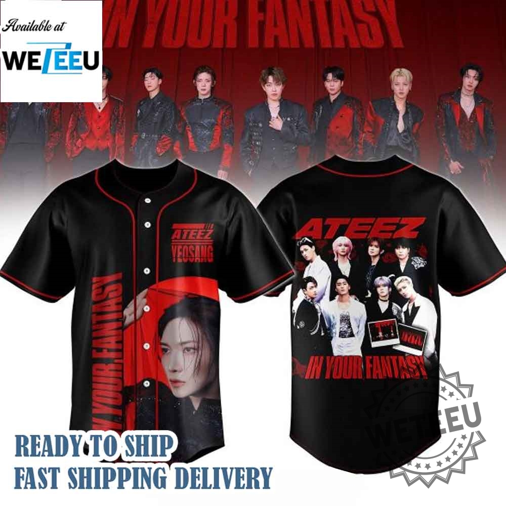 Ateez Yeosang 2025 World Tour In Your Fantasy Jersey