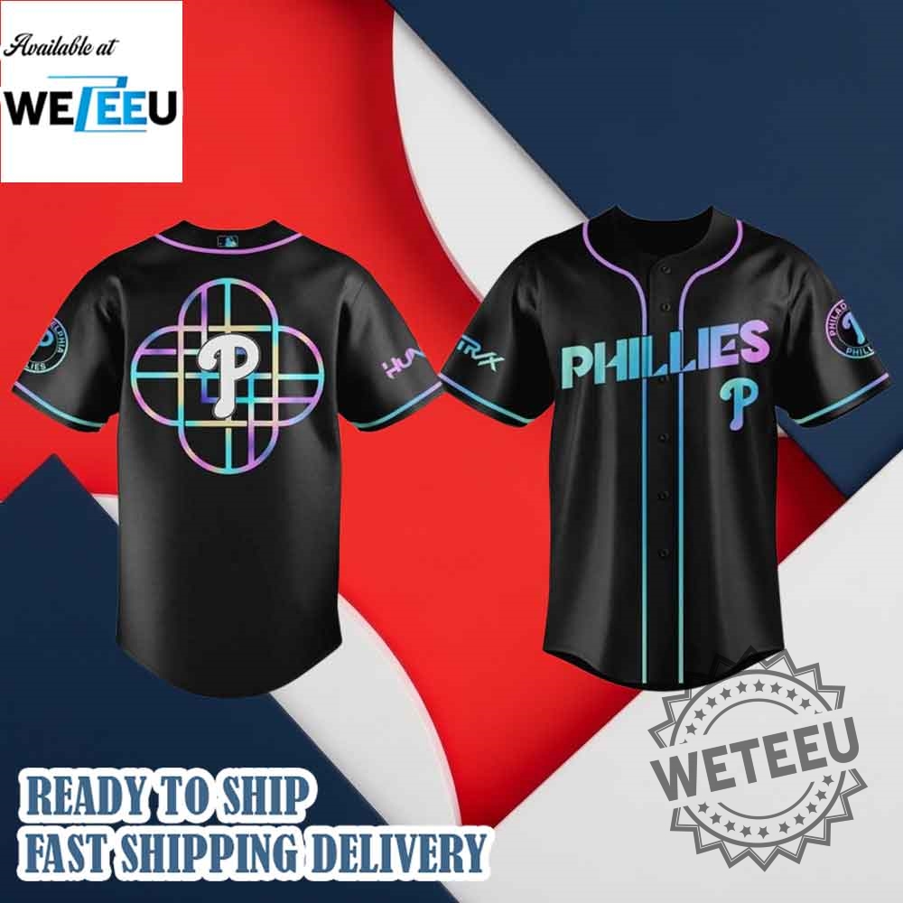 Philadelphia Phillies Mlb X Kpop Demon Hunters Logo Baseball Jersey 7 Philadelphia Phillies MLB X Kpop Demon Hunters Logo Baseball Jersey
