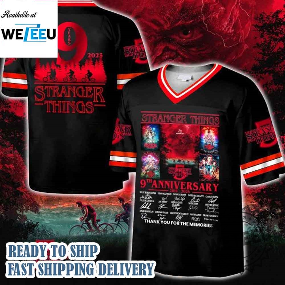 Stranger Things 5 One Last Adventure 2025 Football Jersey 3 Stranger Things 5 One Last Adventure 2025 Football Jersey