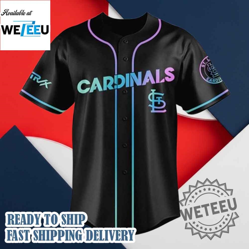 St Louis Cardinals Mlb X Kpop Demon Hunters Logo Baseball Jersey 6 St Louis Cardinals MLB X Kpop Demon Hunters Logo Baseball Jersey