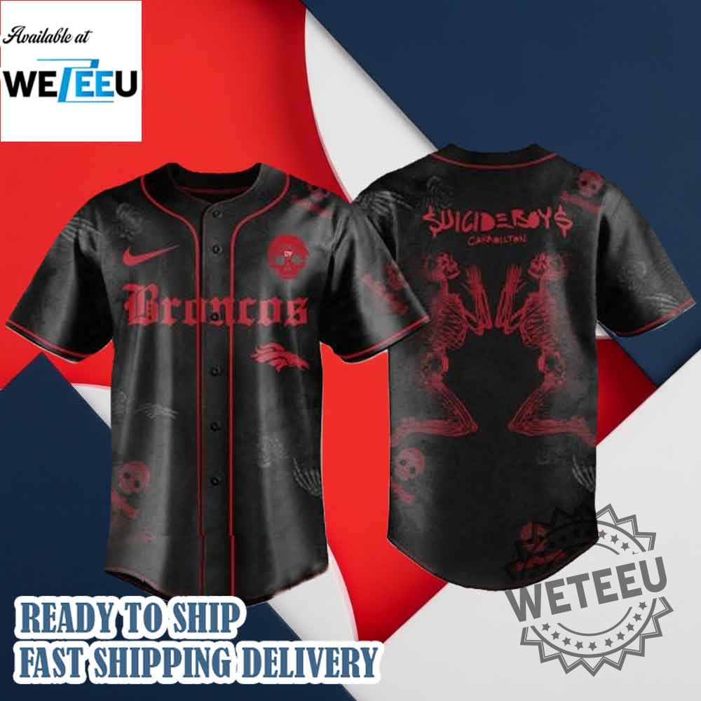 Denver Broncos X Suicideboys Greyday 2025 Jersey