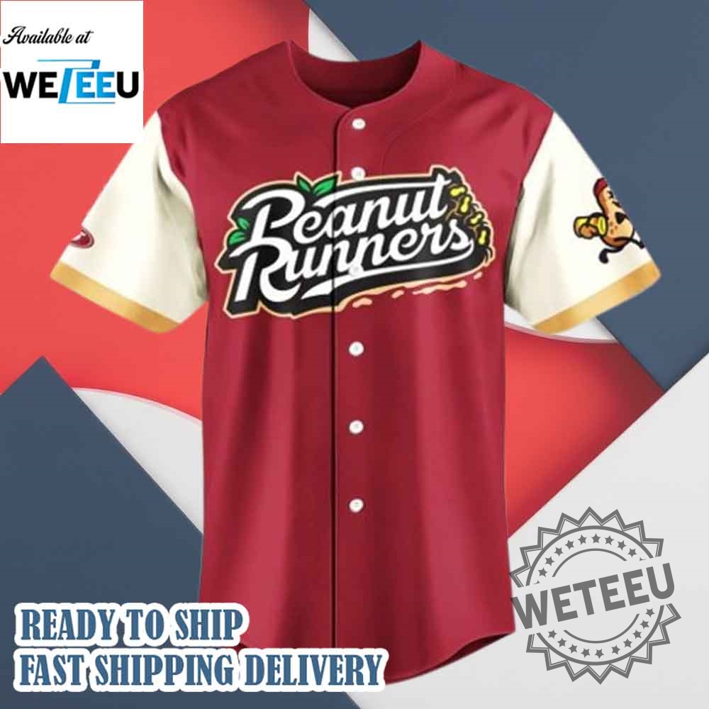 Montgomery Biscuits Peanut Runners Jersey 4 Montgomery Biscuits Peanut Runners Jersey