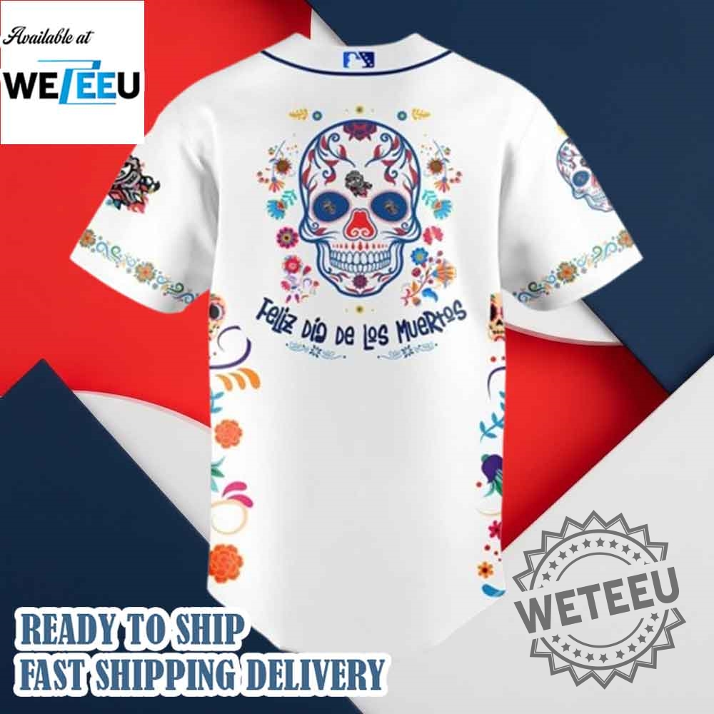 Trash Pandas Dia De Los Muertos 2025 Baseball Jersey 5 Trash Pandas Dia de los Muertos 2025 Baseball Jersey