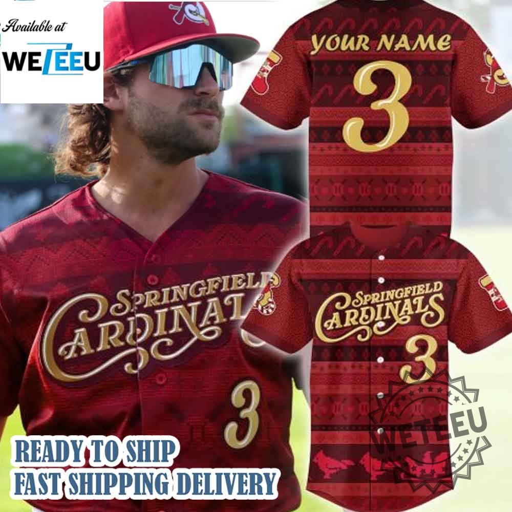 Springfield Cardinals New 2025 Christmas Jersey