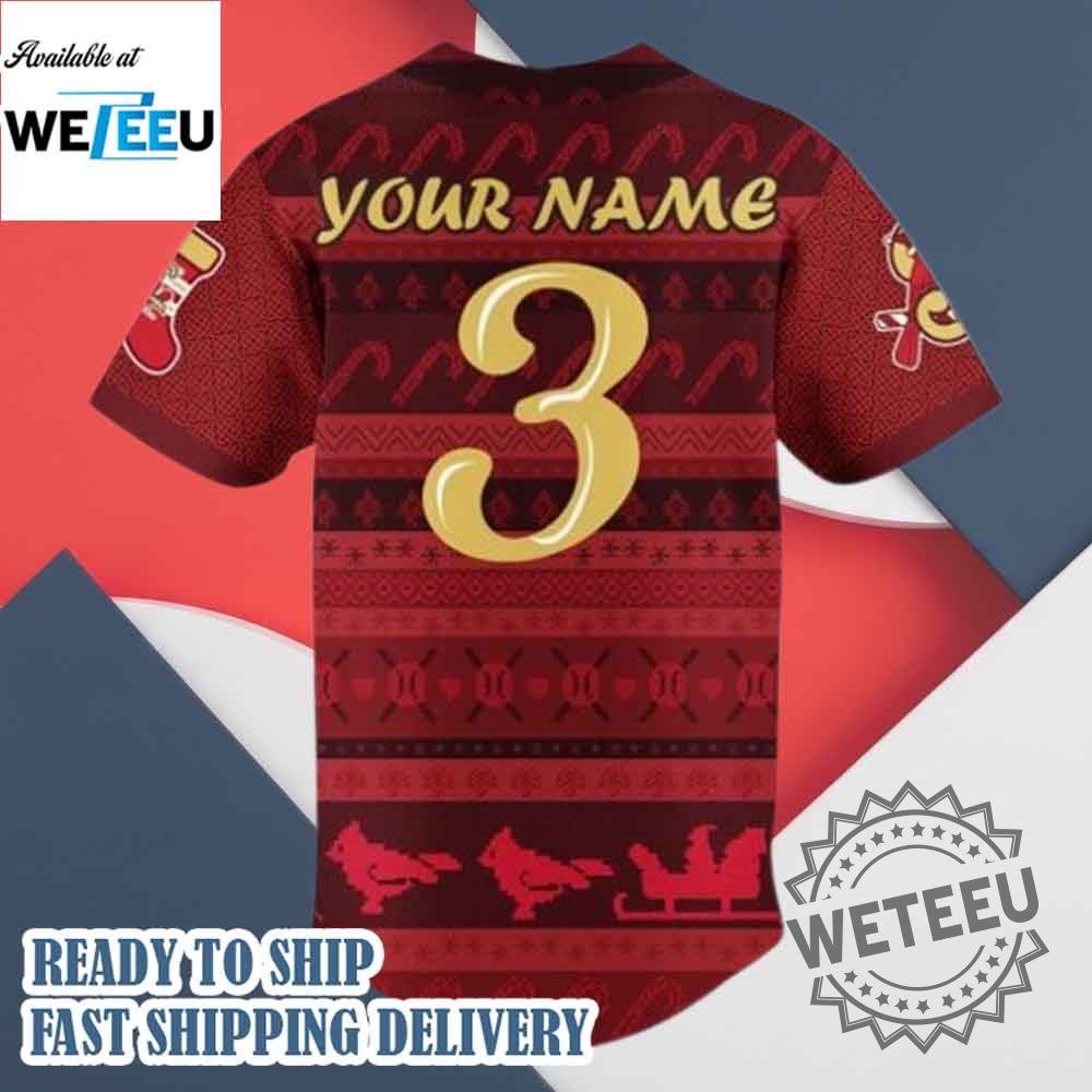 Springfield Cardinals New 2025 Christmas Jersey 6 Springfield Cardinals New 2025 Christmas Jersey