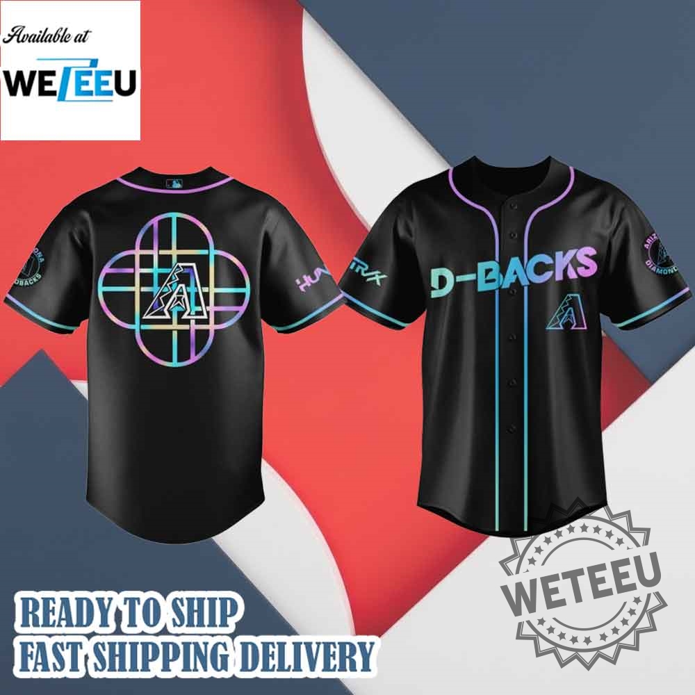 Arizona Diamondbacks Mlb X Kpop Demon Hunters Logo Baseball Jersey 7 Arizona Diamondbacks MLB x KPop Demon Hunters Logo Baseball Jersey