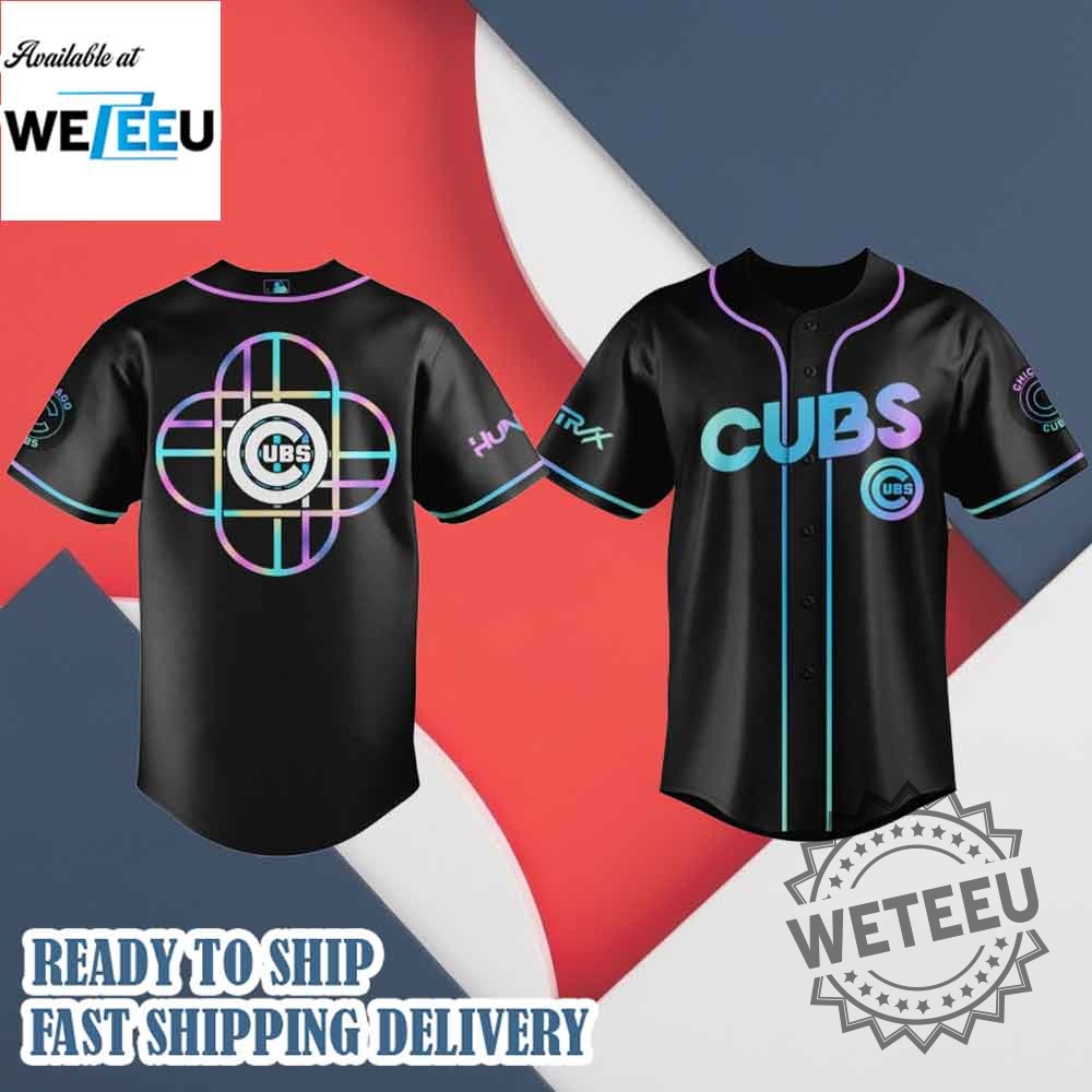 Chicago Cubs Mlb X Kpop Demon Hunters Logo Baseball Jersey 7 Chicago Cubs MLB x KPop Demon Hunters Logo Baseball Jersey