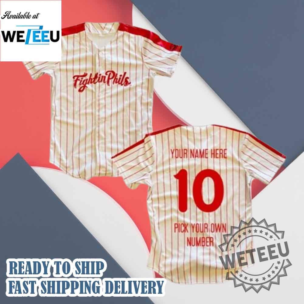 Fightin Phils Pinstripes Jersey 2025 Giveaway