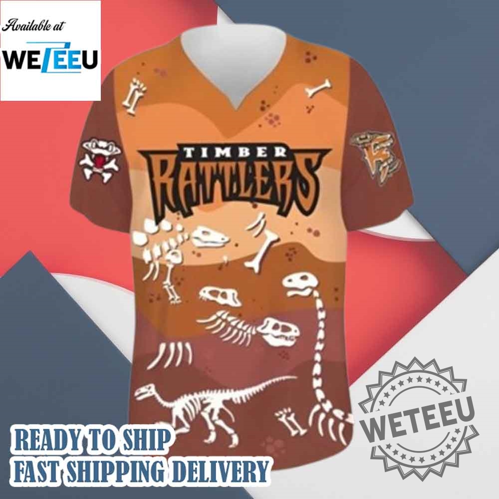 Wisconsin Timber Rattlers Dinosaur Night Safari Jersey 2025 Giveaway
