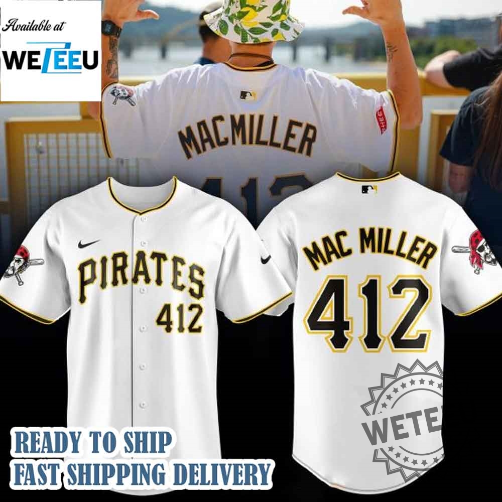 Pittsburgh Pirates X Mac Miller 2025 Jersey