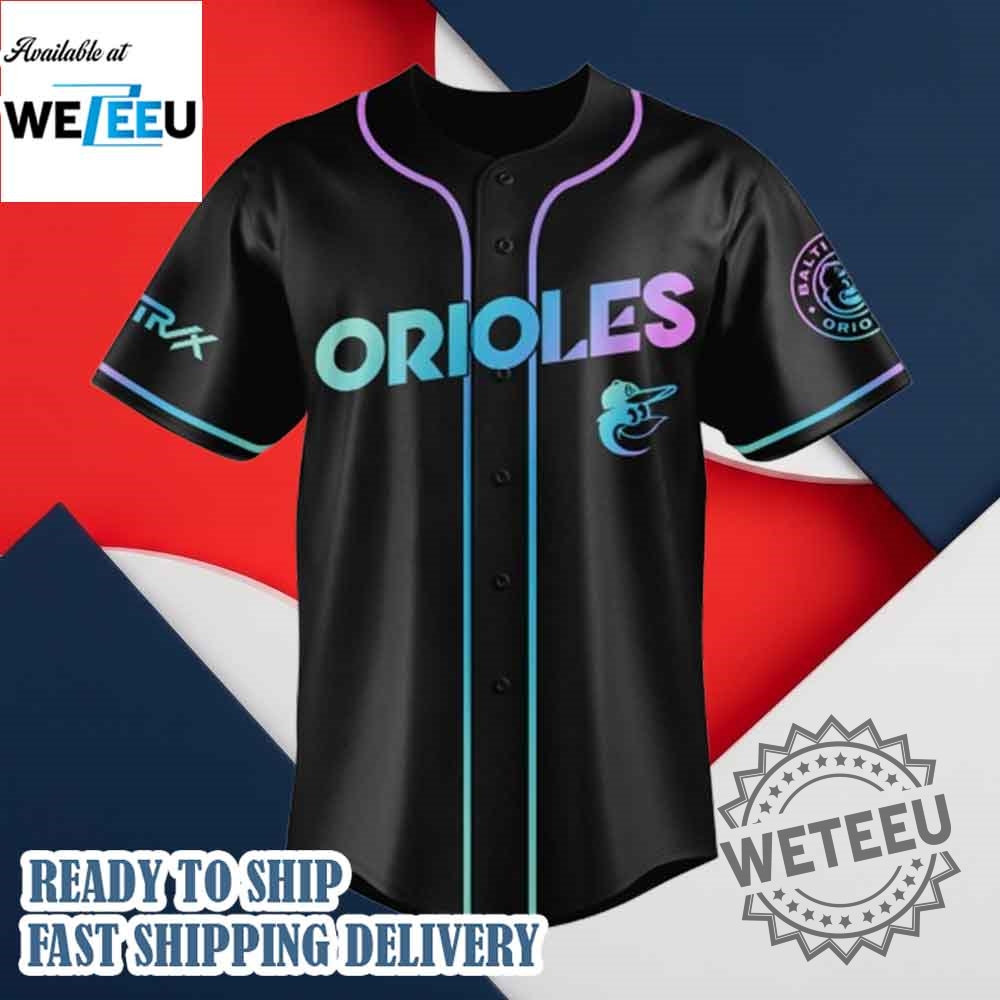 Baltimore Orioles Mlb X Kpop Demon Hunters Logo Baseball Jersey 4 Baltimore Orioles MLB x KPop Demon Hunters Logo Baseball Jersey